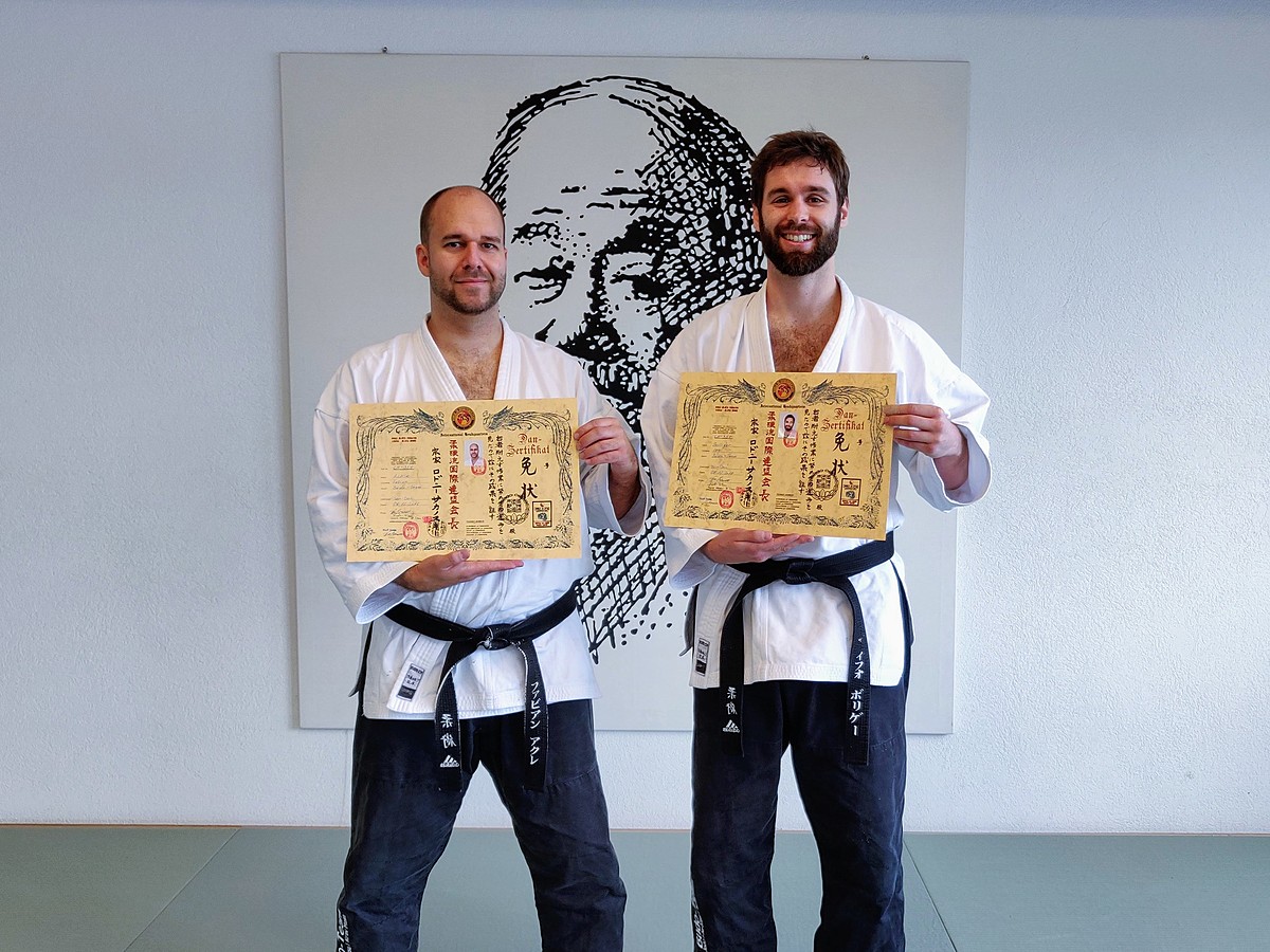 Neue Dan-Grade beim Budo-Team