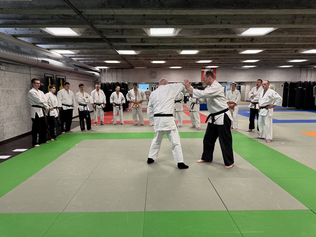 Lehrgang Kodokan Goshin Jitsu beim Ju-Jitsu Club Samurai Bern