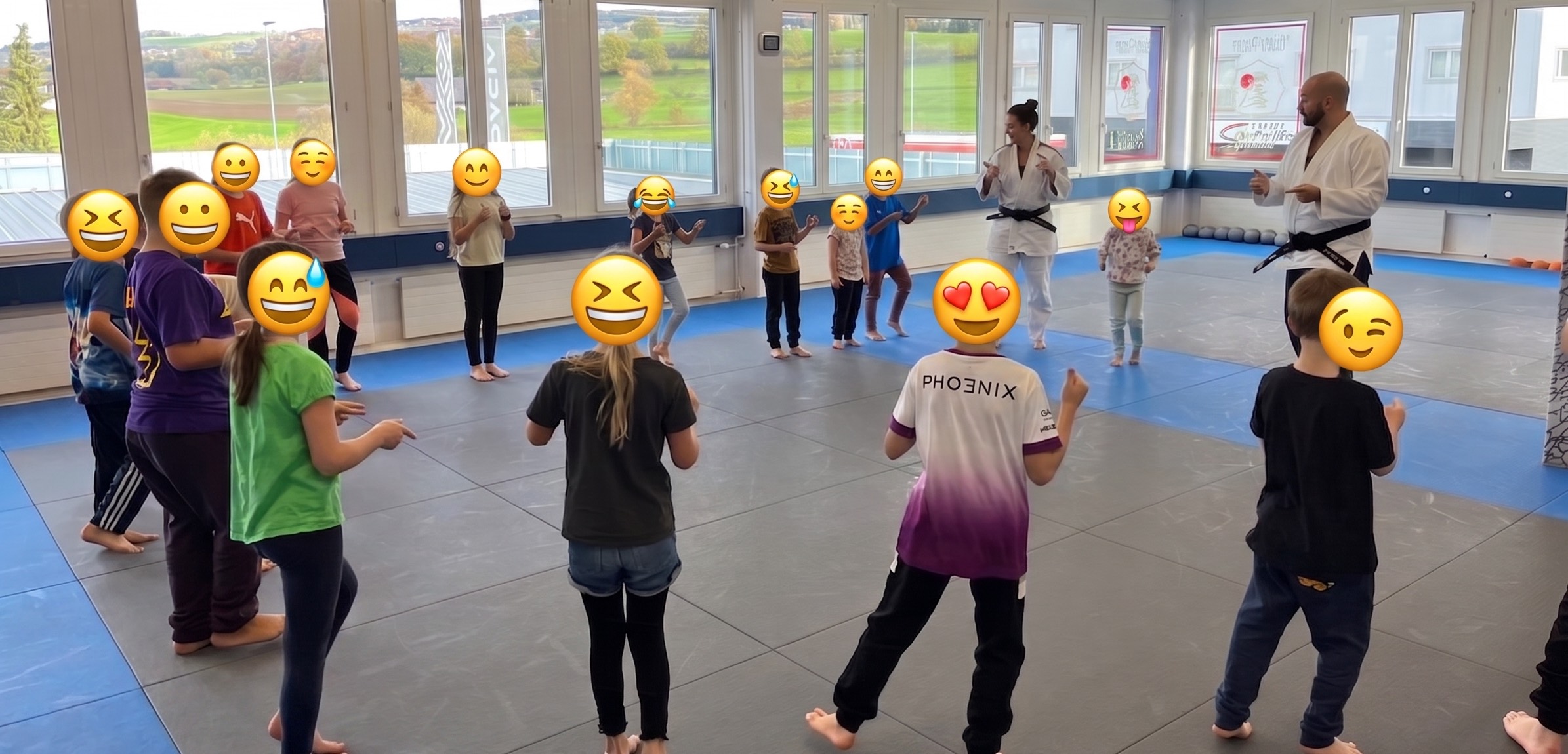 Schule Ermensee lernt Selbstverteidigung